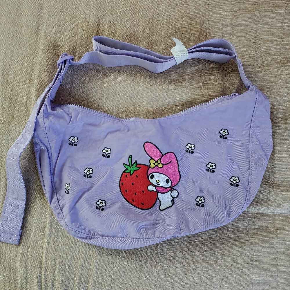 BAGGU Medium Nylon Crescent Bag My Melody